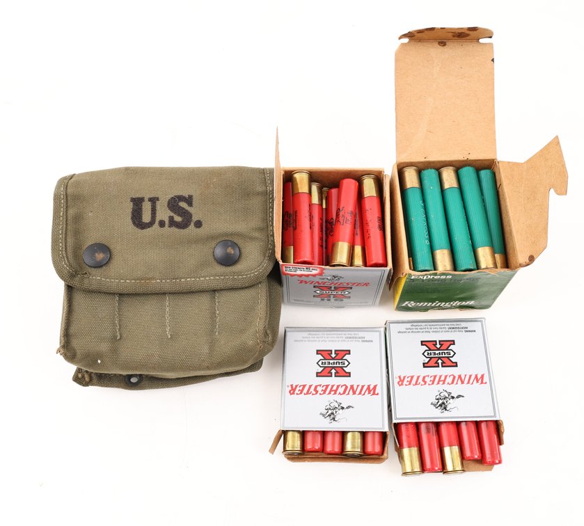 410 Ga Ammo And WWII First Aid Kit