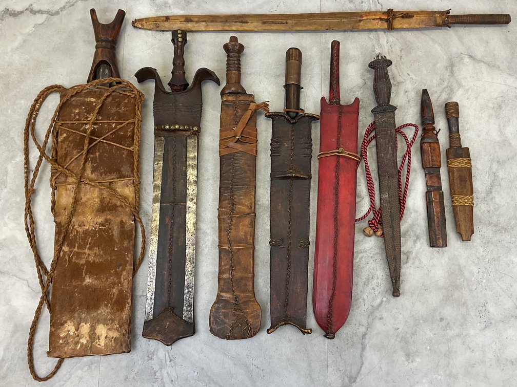 Swords and Daggers with Scabbards