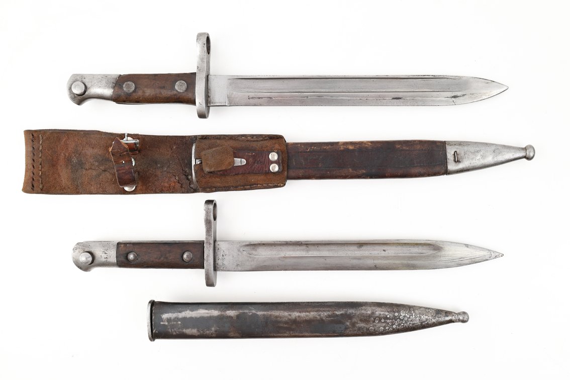 Military Bayonets with Scabbards