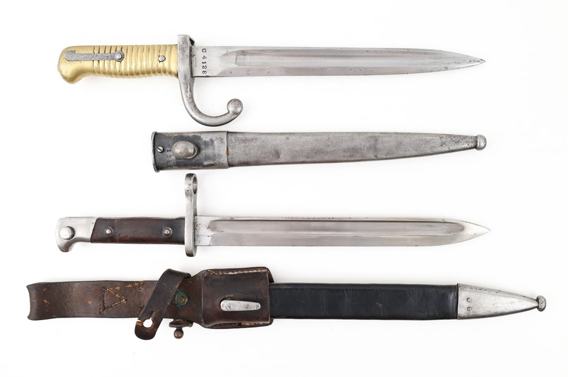 Bayonets with Scabbards