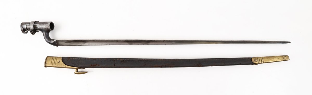 British War Department Socket Bayonet with Scabbard