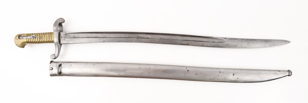 Model 1866 Yataghan Sword Bayonet with Scabbard