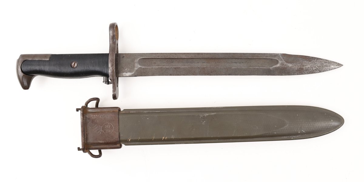 U.S. U C Military Bayonet with Scabbard