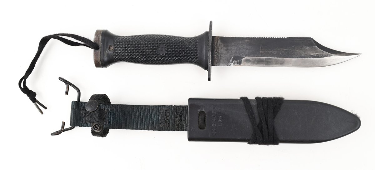USN MK 3 MOD 0 Combat Knife with Scabbard