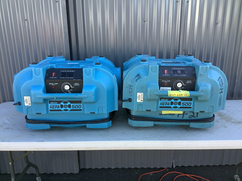 Dri-Eaz DefendAir HEPA 500 Model F284 Air Scrubbers