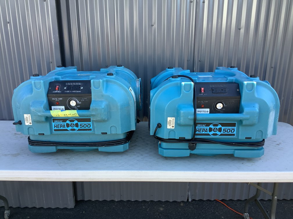 Dri-Eaz DefendAir HEPA 500 Model F284 Air Scrubbers