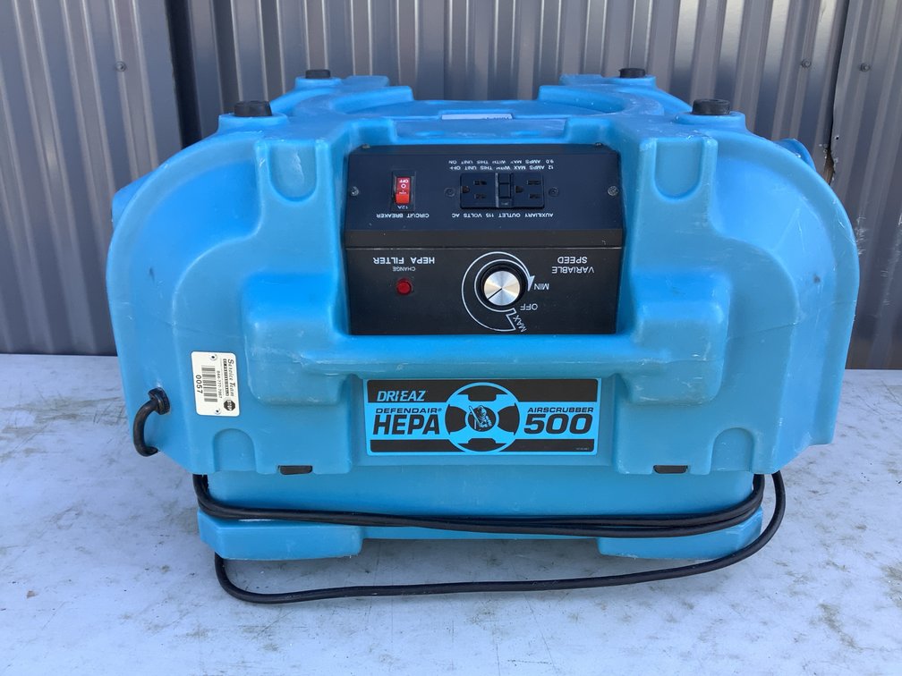 Dri-Eaz DefendAir HEPA 500 Air Scrubber and F241 Air Mover