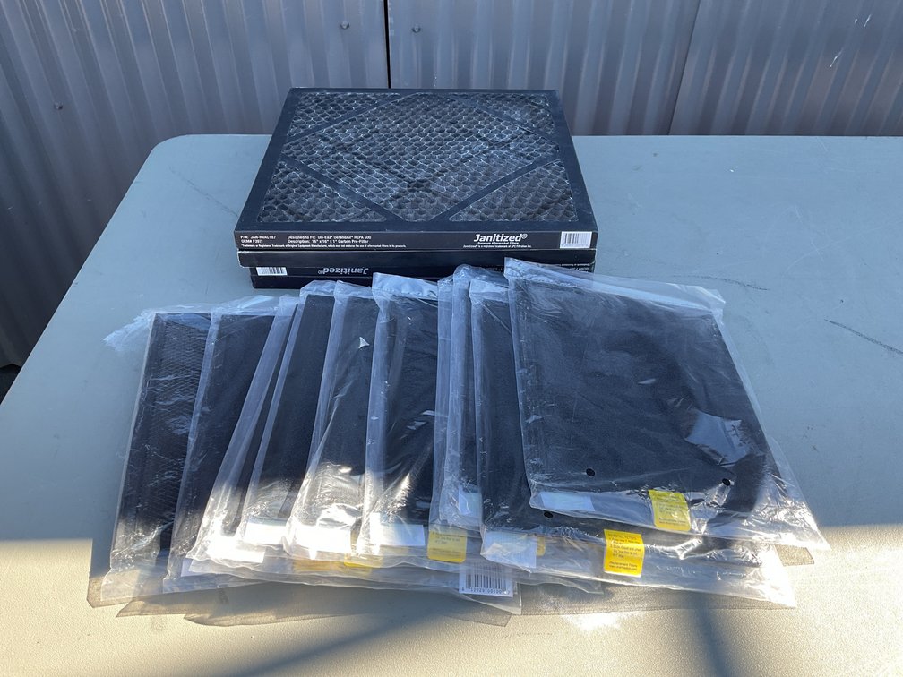Carbon Air Pre-Filters and Mesh Pre-Filters