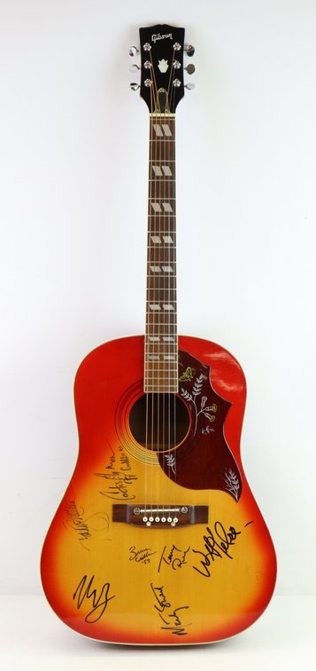 "Hummingbird" Style Acoustic Guitar