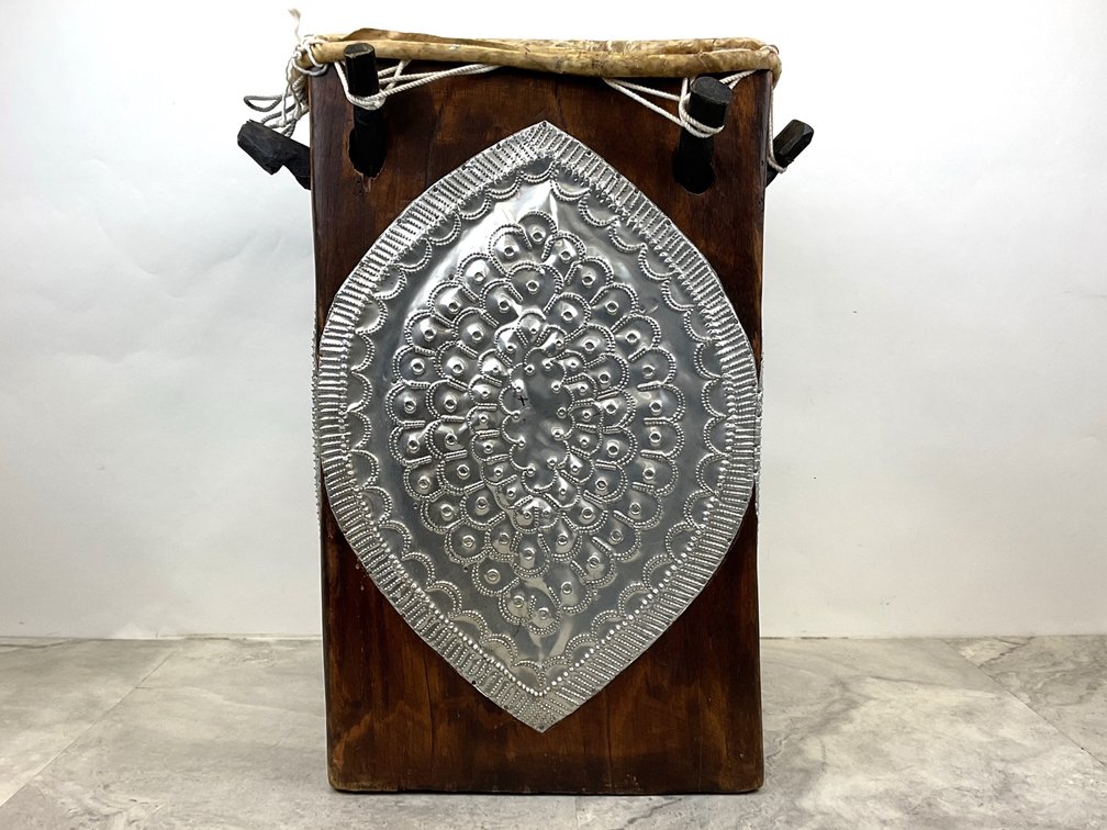 Ethnographic Wooden Drum