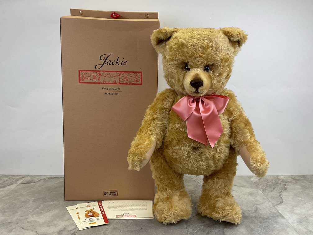Steiff Jackie 75 1999 Replica Standing Teddy Bear
