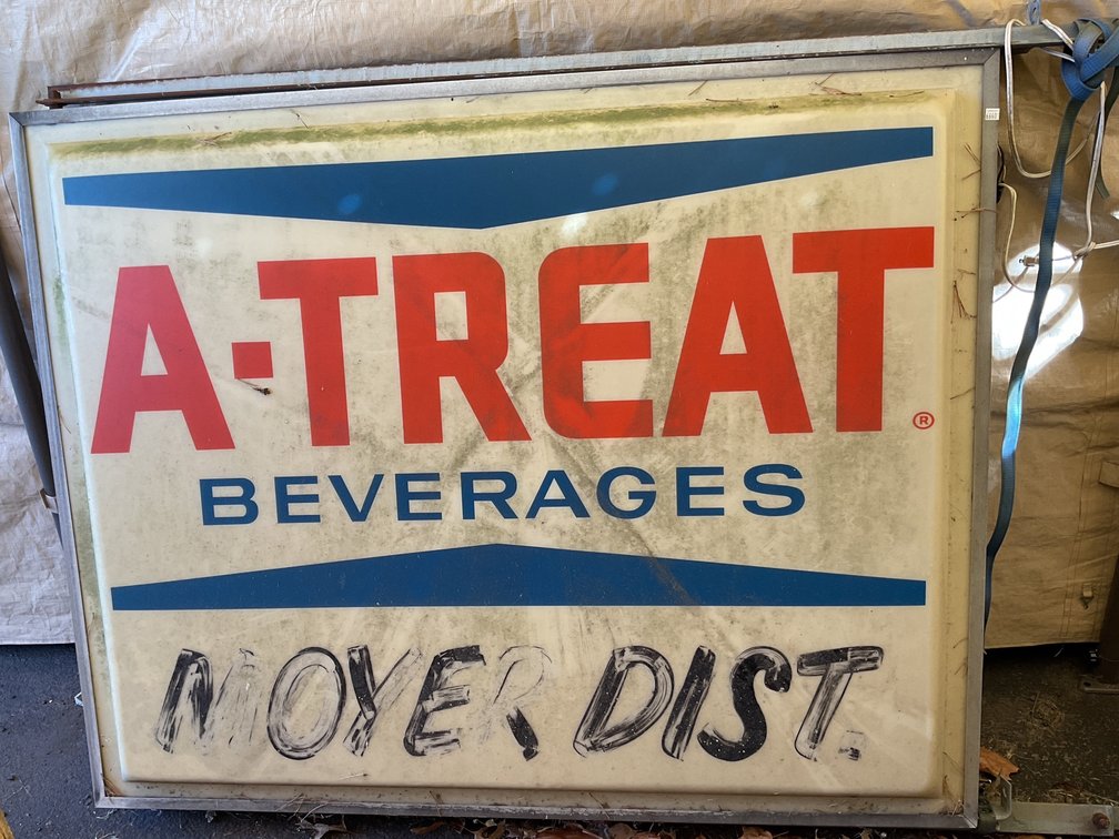A-Treat Beverages Illuminated Sign