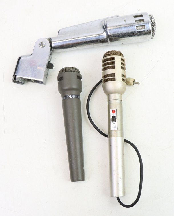 Lot of 3 E-V Mics