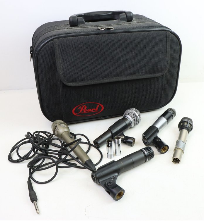 Lot of 5 Microphones