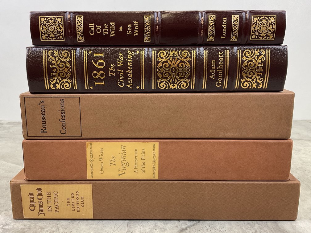 Leather-Bound and Slipcased Hardcover Books
