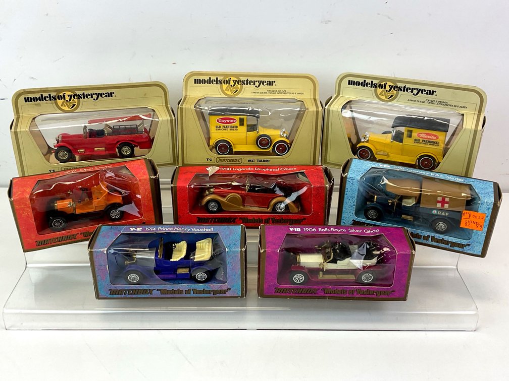 Matchbox Models of Yesteryear Boxed Die-Cast Vehicles