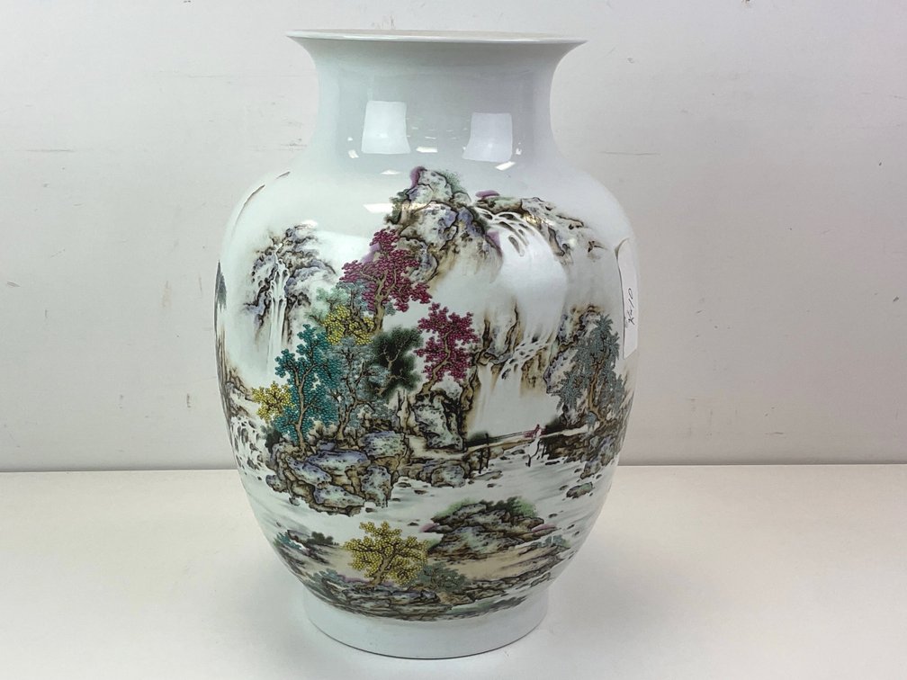 Chinese Porcelain Baluster Vase