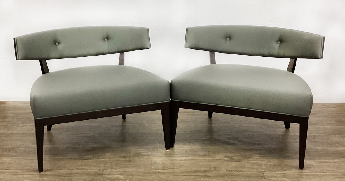 Pair of Bolier & Company Lounge Chairs