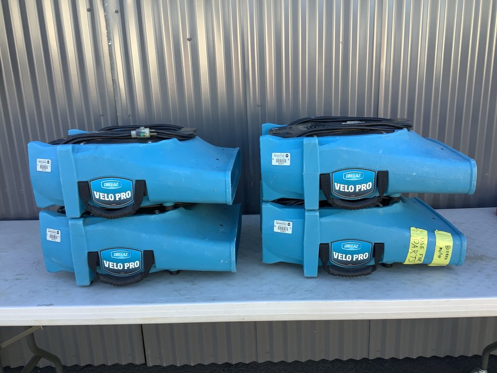 Dri-Eaz Velo Pro F505 Low-Profile Air Movers