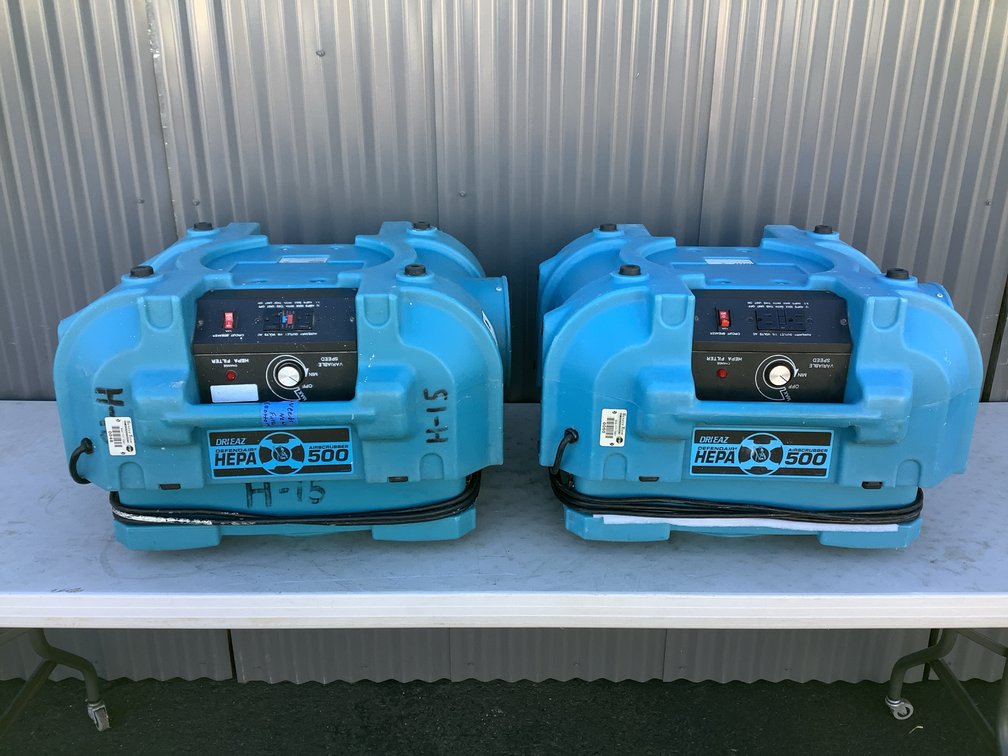 Dri-Eaz DefendAir HEPA 500 Model F284 Air Scrubbers