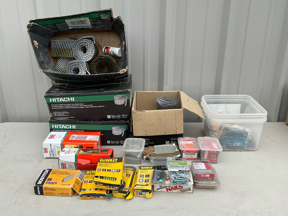 Collated Nails, Staples, Fasteners, and More