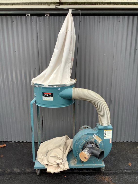 JET Model DC-1200 2 HP Mobile Dust Collector