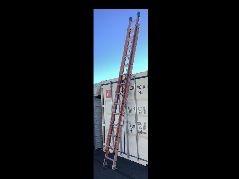Werner 28-Foot Fiberglass Extension Ladder