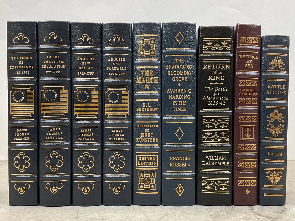 Easton Press Leather-Bound History Books