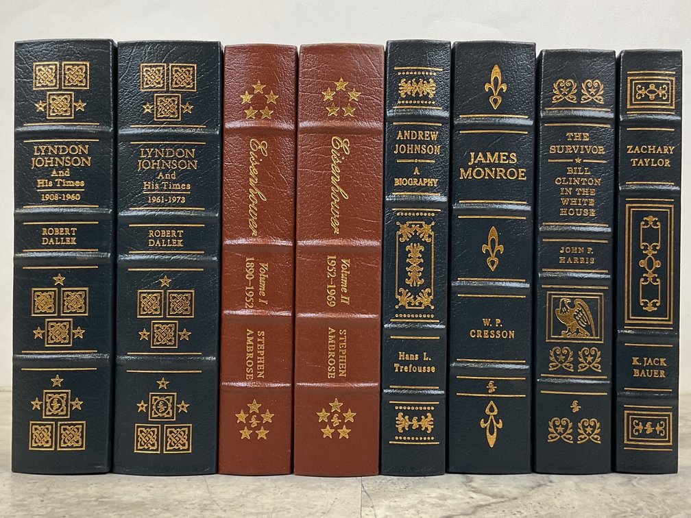 Easton Press Library of the Presidents Leather-Bound Books