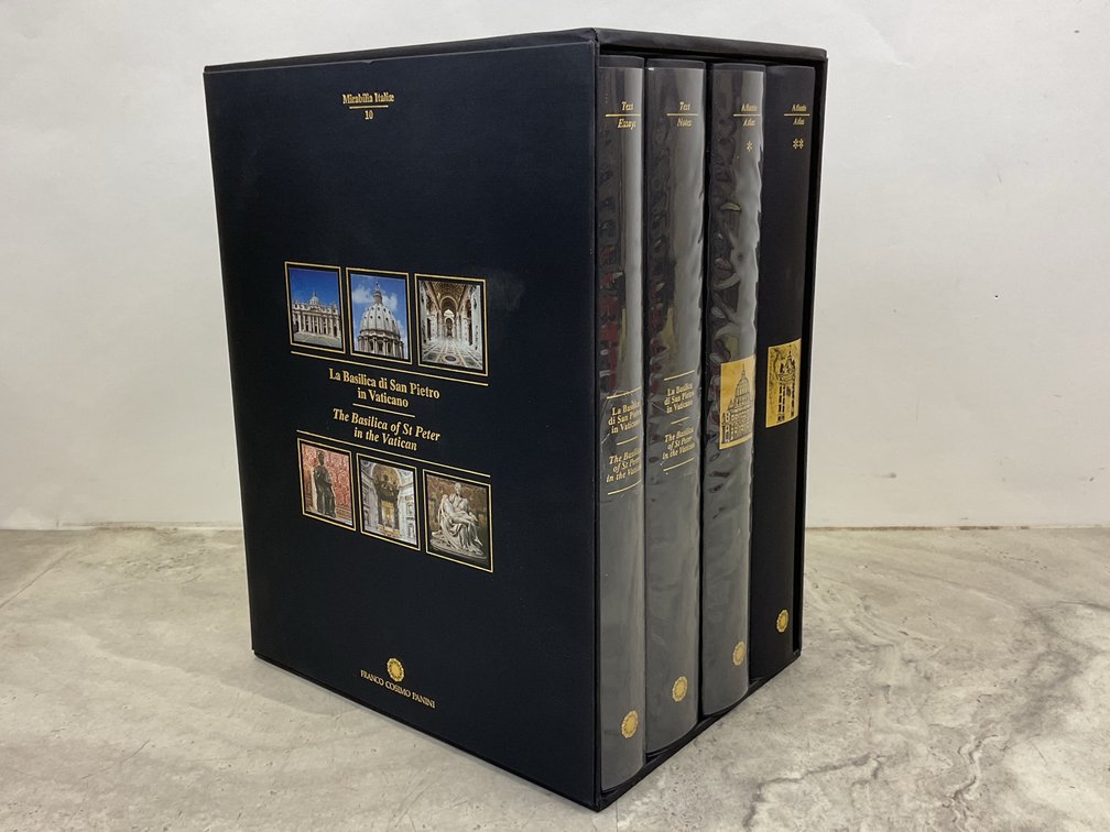 Franco Cosimo Panini La Basilica di San Pietro in Vaticano 4-Volume Set