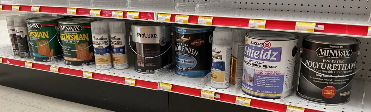 Wood Finishes, Polyurethane, and Wallcovering Primer