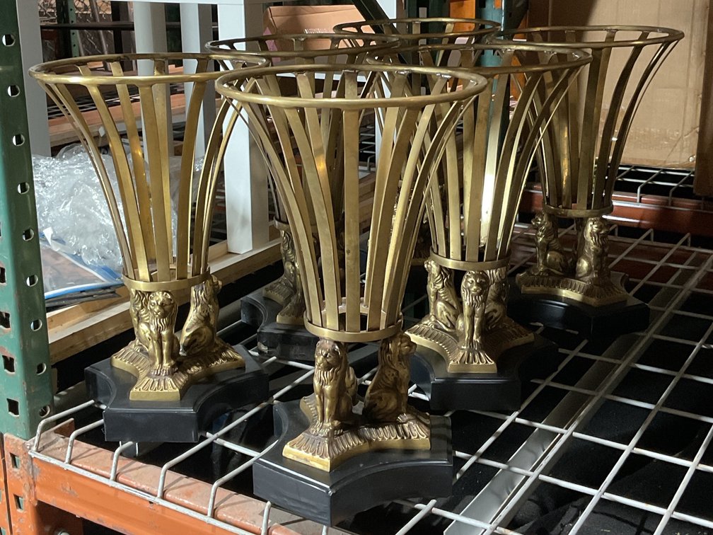 Neoclassical Style Centerpiece Baskets