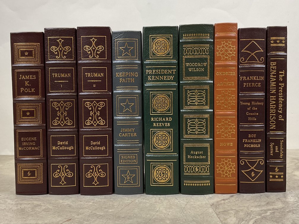 Easton Press Leather-Bound Presidential Biographies