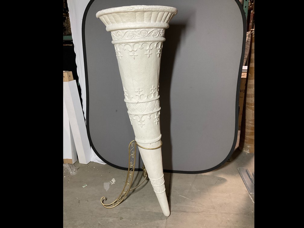 Tusk Style Floor Vase