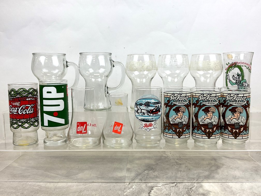 Vintage Collector Glasses
