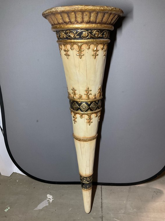 Tusk Style Floor Vase
