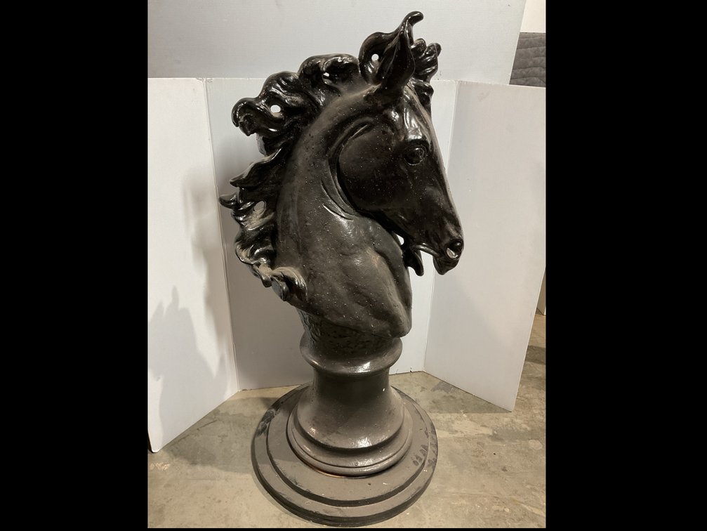 Horse Head Sculpture