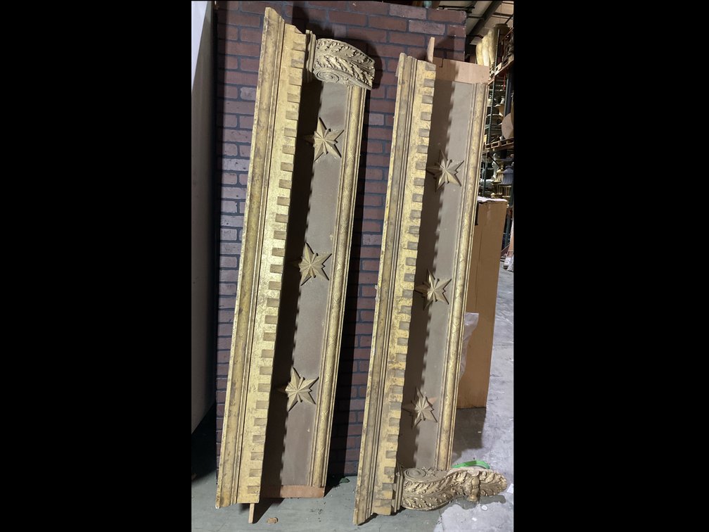 Faux Federal Style Mantel Prop