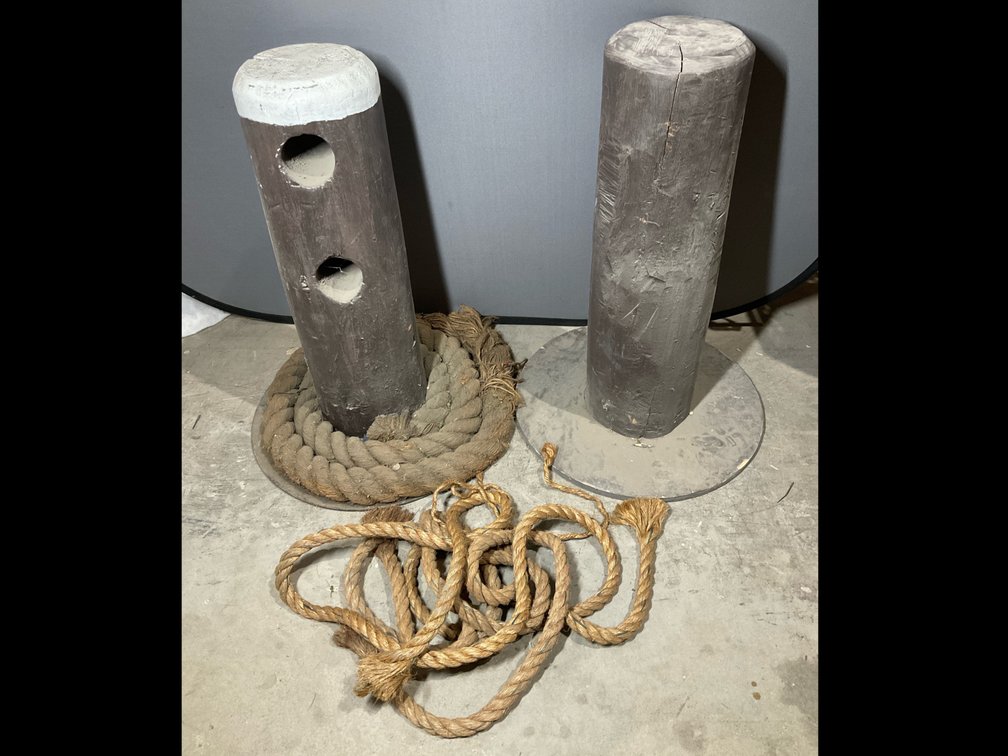 Nautical Pier Piling Prop