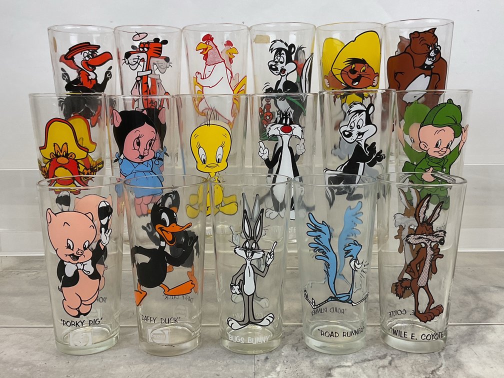 Pepsi Warner Bros. Looney Tunes Collector Glasses