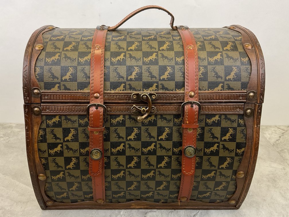 Domed Wooden Trunk