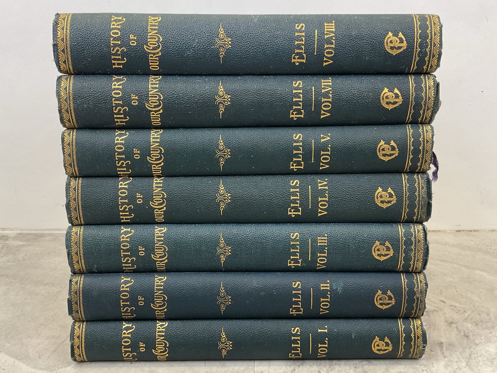 Edward S. Ellis The History of Our Country Seven-Volume Set