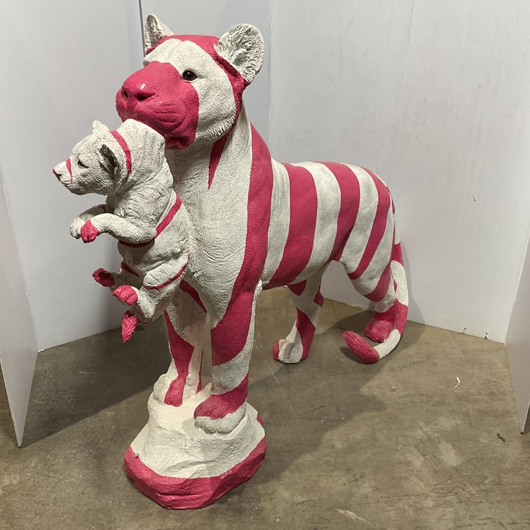 Composite Resin Tiger and Cub