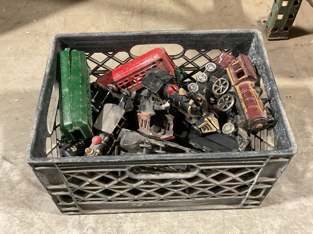 Cast Metal Train Toys