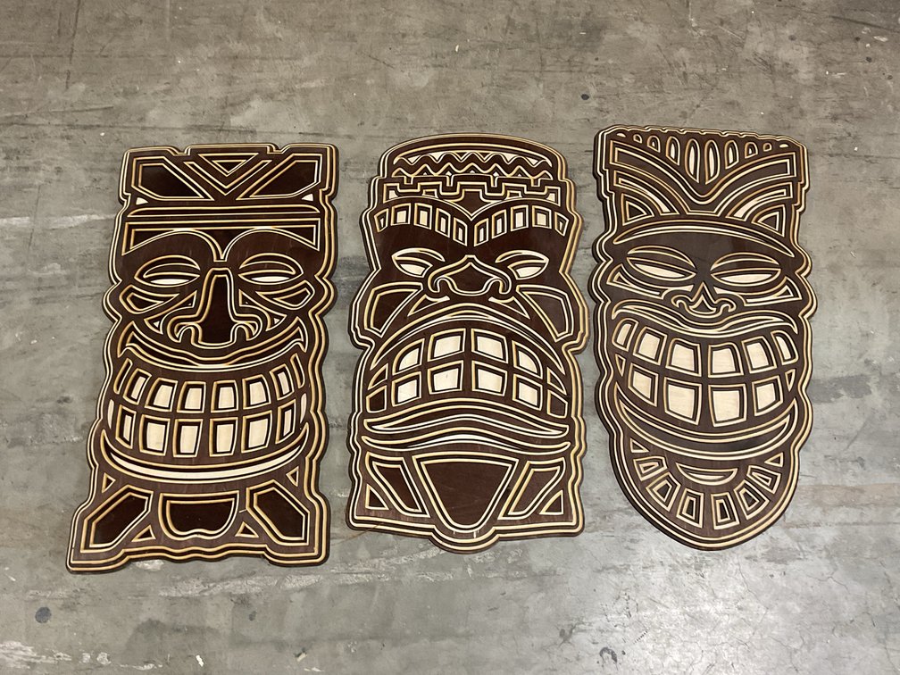 Tiki Wall Decorations