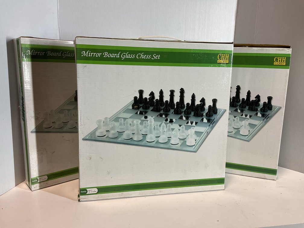 Glass Chess Sets