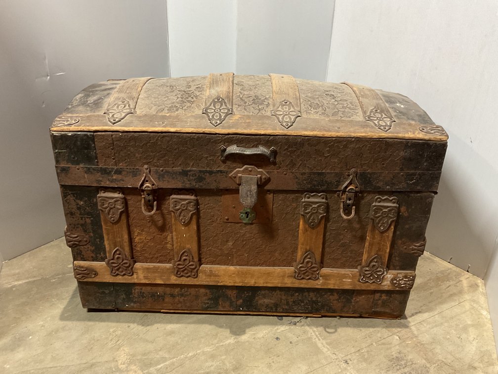 Dome Top Steamer Trunk