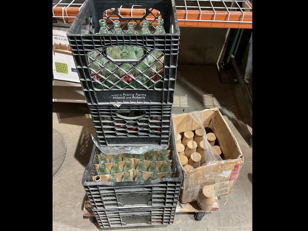 Glass and Wood Bottles