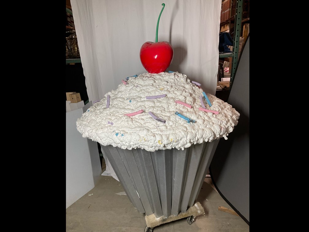Oversized Foam Cupcake