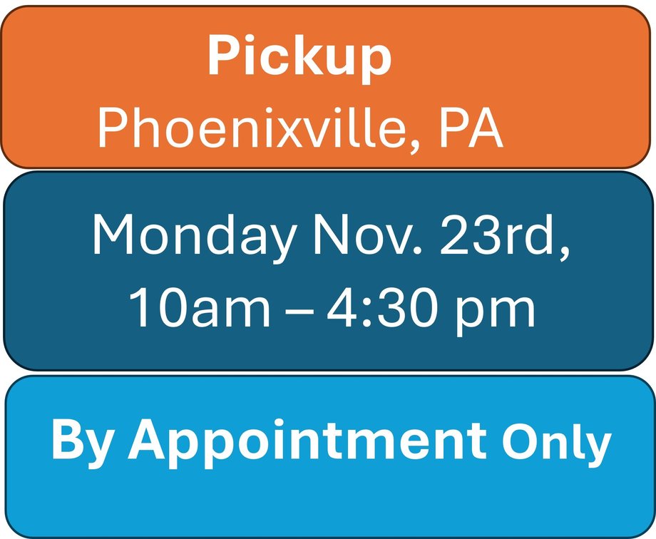 ONE DAY Pickup  Phoenixville, PA